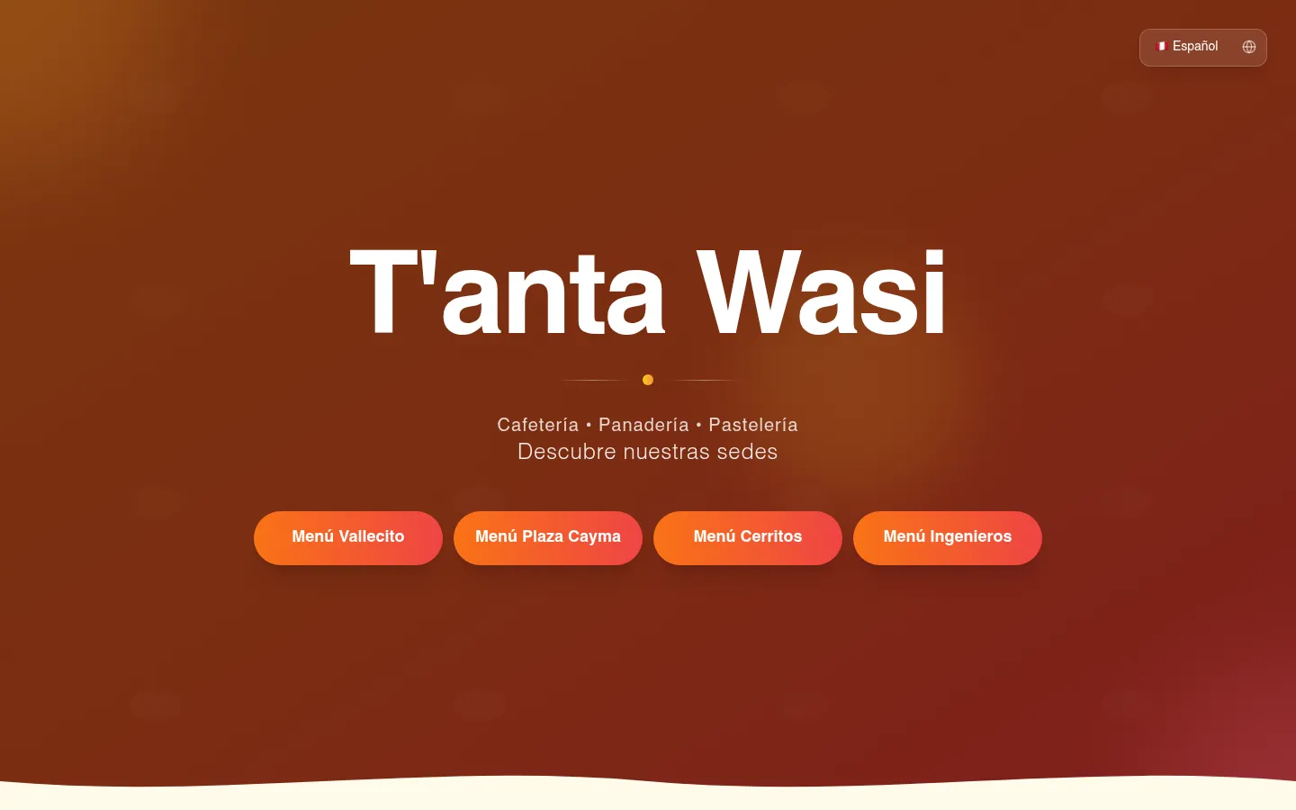 Tanta Wasi — landing preview