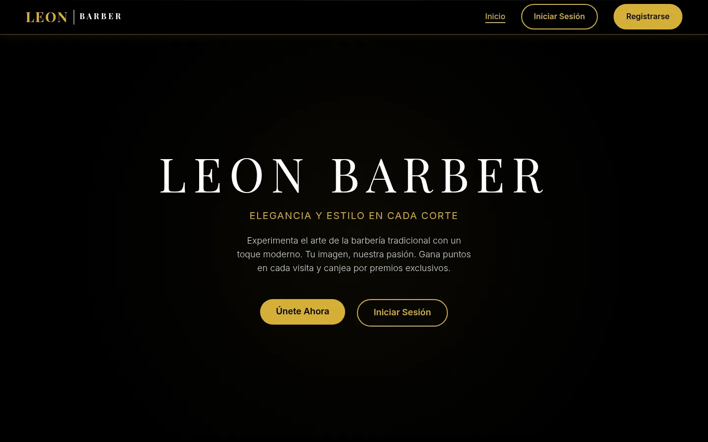 Leon Barber — landing preview